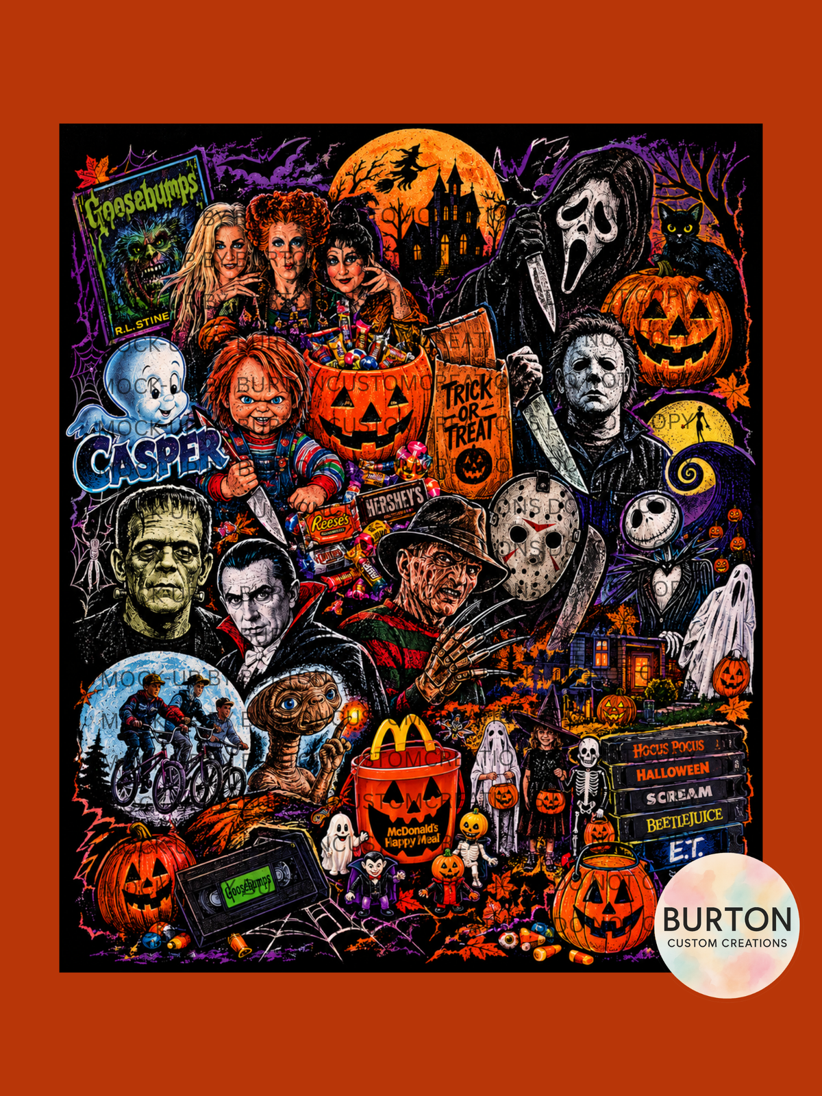 90s Halloween Blanket