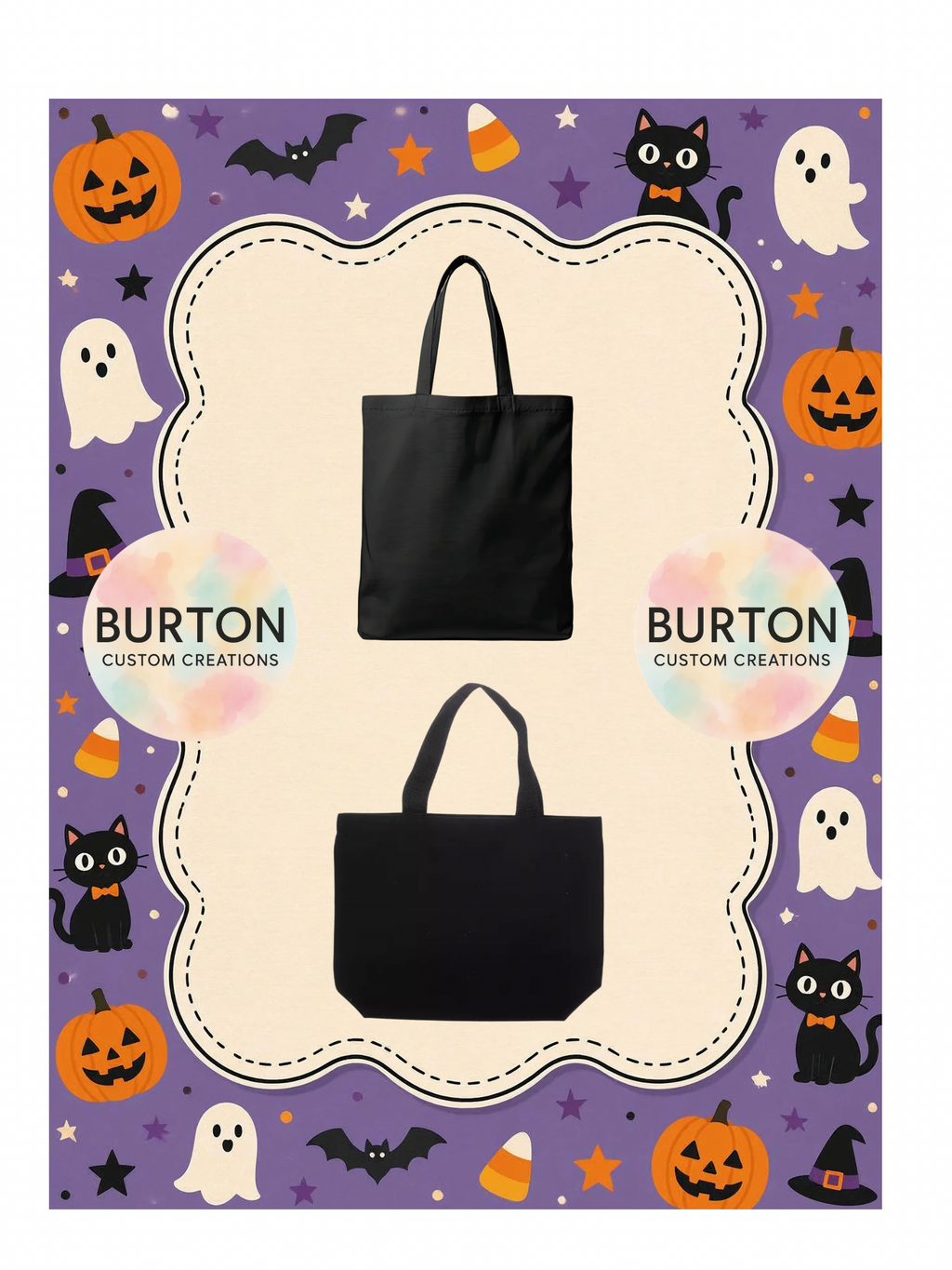 Non Verbal Halloween Bags
